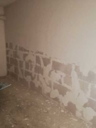 Χτίσιμο και Σοβάτισμα αποθηκών με ALFA-BLOCK στην Ν Σμύρνη
